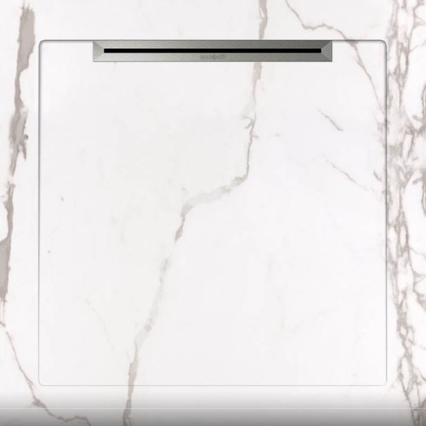 Seranit 90x90 Aquanit Infinity Beyaz Slope Line Porselen Duş Teknesi